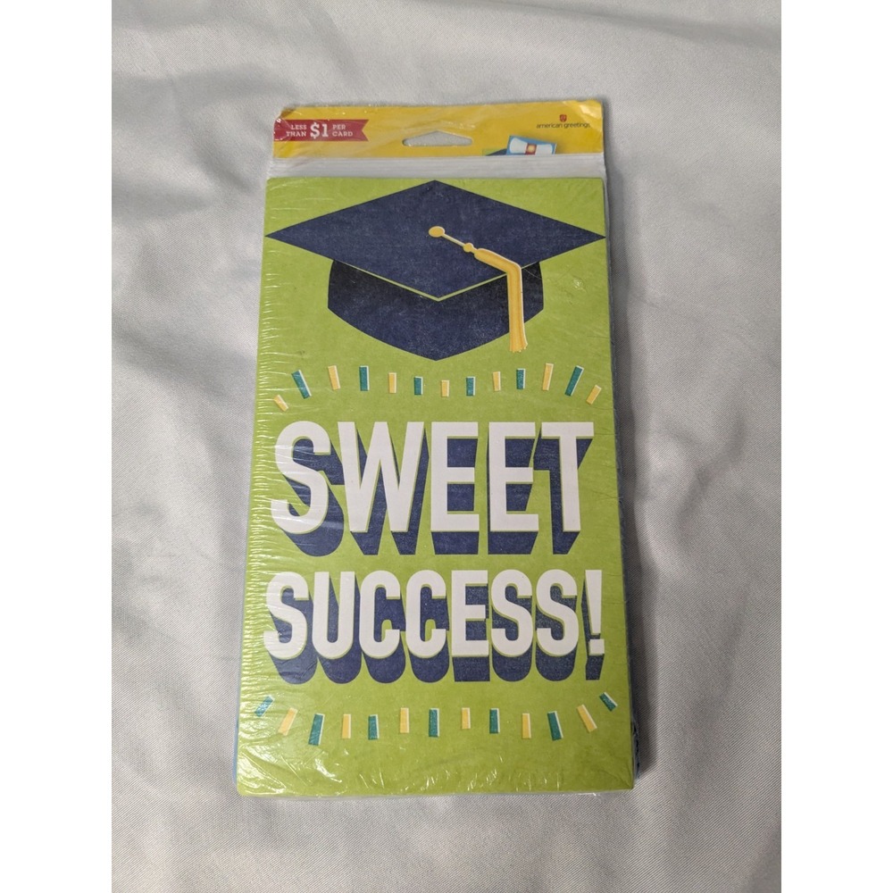 American Greetings Graduation Cards - 8 Cards And Envelopes